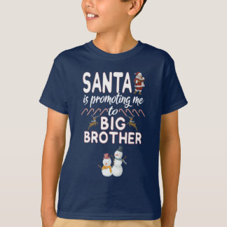 T-shirt Père Noël me promet Noël Big Brother