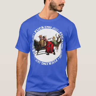 T-shirt Père Noël mécontent
