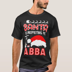 T-shirt Père Noël M'Encourage À Abba Noël