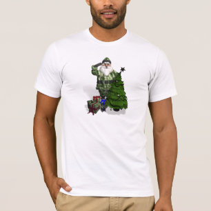 T-shirt Père Noël militaire