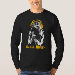 T-shirt Père Noël Muerte Mexicaine Mort Sugar Crâne Mexiqu