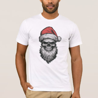 T-shirt Père Noël Naughty Side, Très Effrayant Noël