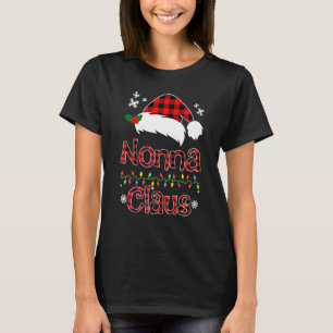 T-shirt Père Noël Nonna Claus Famille de correspondance de