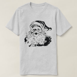 T-shirt père Noël Outline