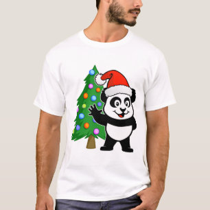T-shirt Père Noël Panda