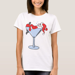 T-shirt Père Noël pompette