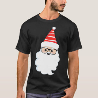 T-shirt Père Noël Portant des lunettes triées Père Noël 1