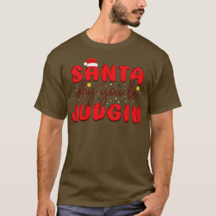 T-shirt Père Noël Pourquoi tu juges