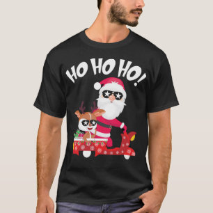T-shirt Père Noël Reindeer Christmas Ride