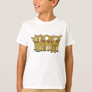 T-shirt Père Noël rennes