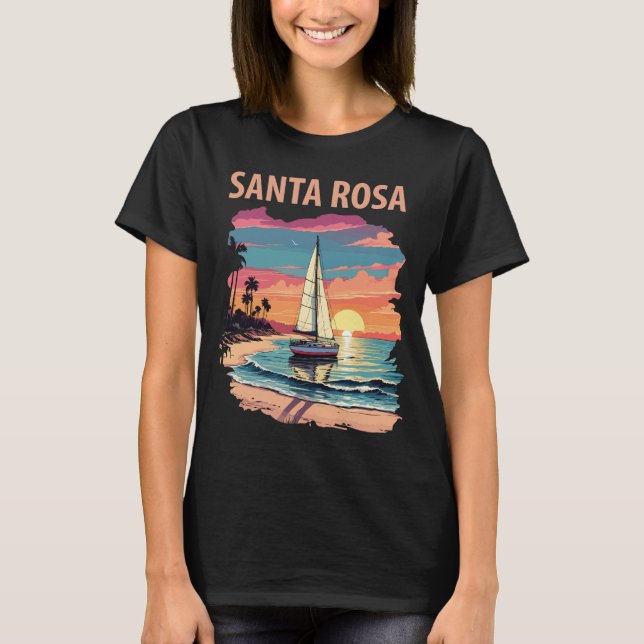 T-shirt Père Noël Rosa (Devant)