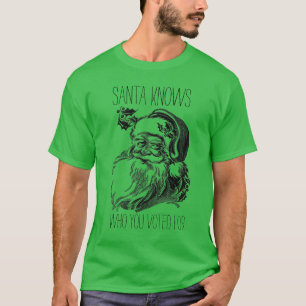 T-shirt "Père Noël sait qui vous avez voté pour" #3
