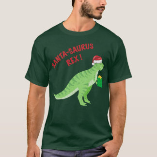 T-shirt Père Noël Saurus Rex 1