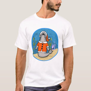 T-shirt Père Noël Shark Chums