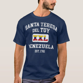 T-shirt Père Noël Teresa del Tuy Venezuela XXL Design spor