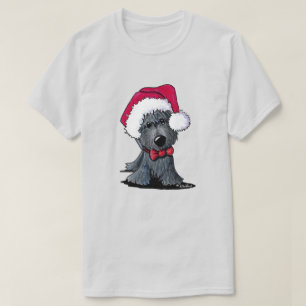 T-shirt Père Noël Terrier Écossais Noël