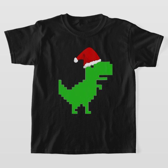 T-shirt père Noël trex (Poser)
