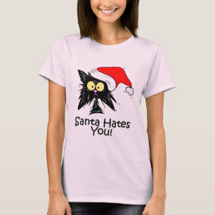 T-shirt Père Noël vous déteste