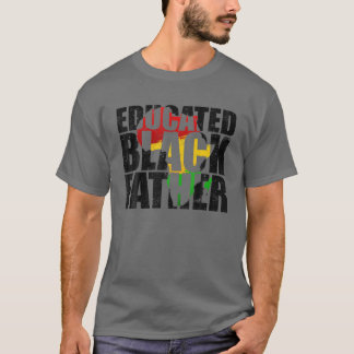 T-shirt Père Noir instruit Afrique Tribal Fière Histoire