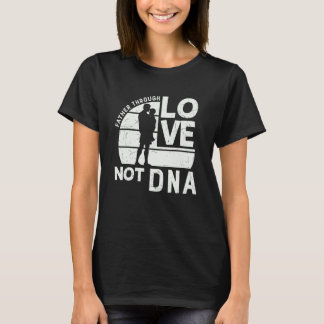 T-shirt Père Par L'Amour Pas L'Adn Fils Fille Stepdad F