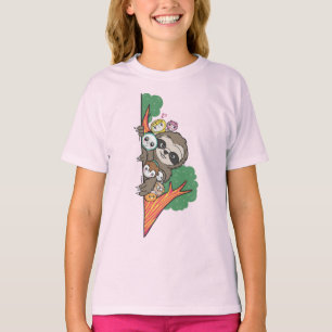 T-shirt Père paresseux