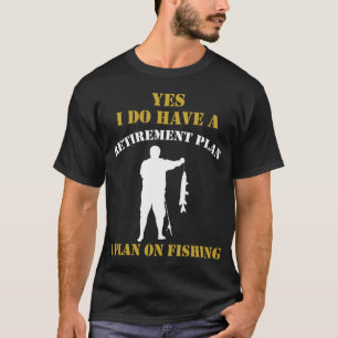 T-shirt Père partenaire de pêche Mon ami de pêche m'appell