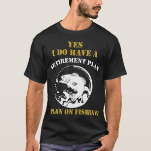 T-shirt Père Partenaire de pêche Mon ami de pêche m'appell