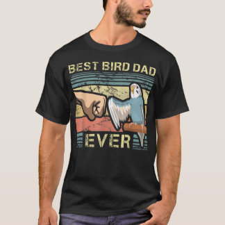 T-shirt Père Perruche Amoureux des Oiseaux Enthousiaste de