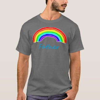 T-shirt Père Rainbow pour la Fête des pères