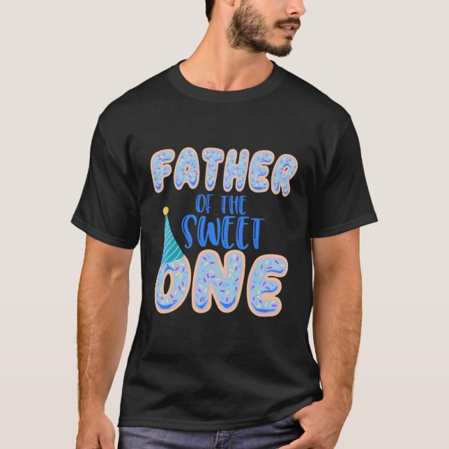 T-shirt Père Sweet One Première 1ère Famille (Devant)