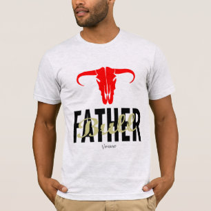 T-shirt Père Taureau par VIMAGO