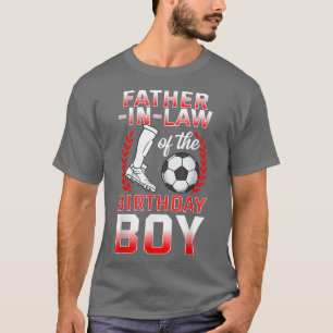 T-shirt PèreInLaw de l'anniversaire Joueur de football gar