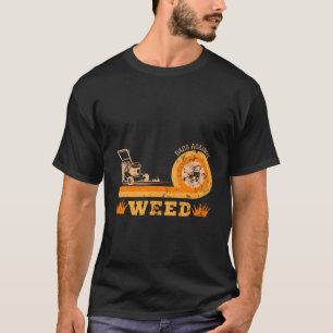 T-shirt Pères contre le jardinage de mauvaises herbes Père