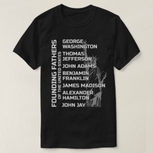 T-shirt Pères fondateurs des États-Unis