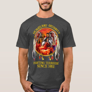 T-shirt Pères fondateurs originaux Amérindiens T