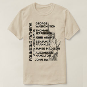 T-shirt Pères fondateurs USA