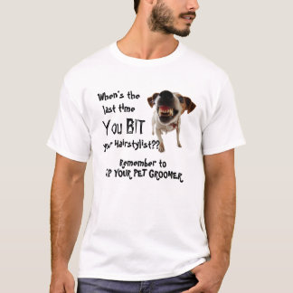 T-shirt Perfectionnez pour le Groomer de chien !