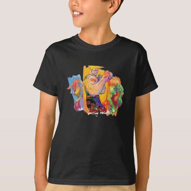 T-shirt Perfidie, Blanka et Dhalsim (Devant)