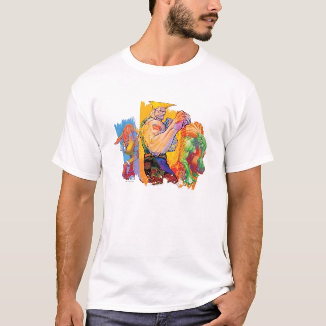 T-shirt Perfidie, Blanka et Dhalsim (Devant)
