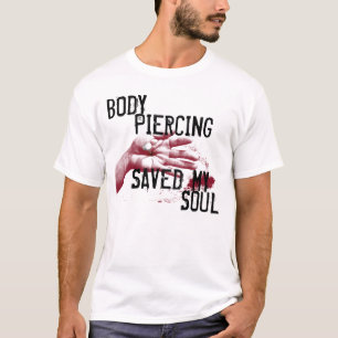 T-SHIRT PERFORATION DE CORPS