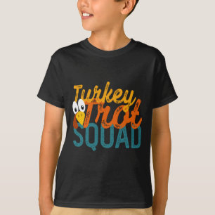 T-shirt Performance de l'escouade Vintage Turkey Trot