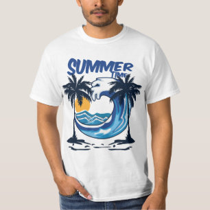 T-shirt période estivale