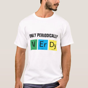 T-shirt Périodiquement Nerdy Funny Chimie Science