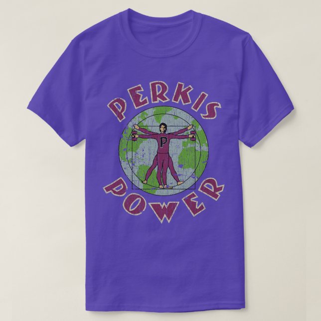 T-shirt Perkis Power 1995 Mug (Design devant)