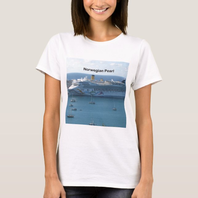 T-shirt perle norvégienne (Devant)