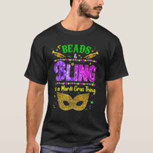 T-shirt Perles & Bling C'est un Mardi Gras Thing Cool Part