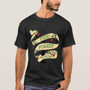 T-shirt Permaculée Forêt de verger Gardener