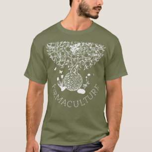 T-shirt Permaculée Jardinage biologique Durable