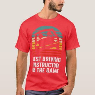 T-shirt Permis de conduire de l'étudiant instructeur de co