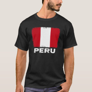 T-shirt Pérou Drapeau soutien peuple péruvien Femmes Homme
